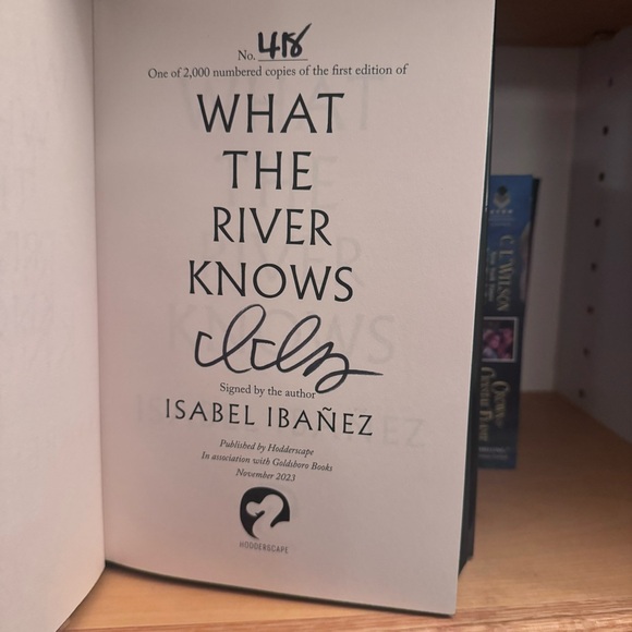 What the River Knows by Isabel Ibañez Goldsboro - Picture 4 of 6